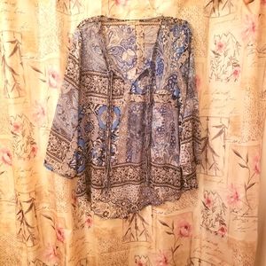 One World size XL Color blue & black